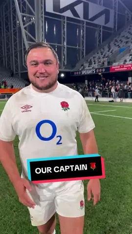 A message from our captain 🌹 #englandrugby #rugby @O2 
