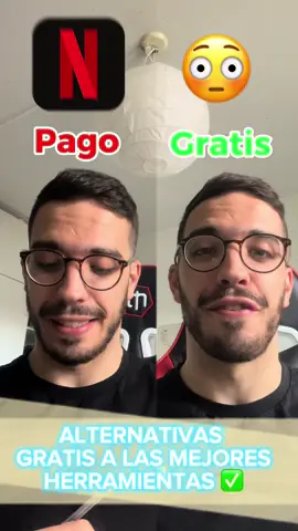 👨🏻‍💻: Estas son todas las alternativas gratis que existen para tus aplicaciones favoritas! Guardate el vídeo para acordarte de ellas 🔥❤️ #apps #ahorrardinero #estudiantes #vacacionesbaratas #inteligenciaartificial #trucos #trucosparacelular #tecnologia #informatica 