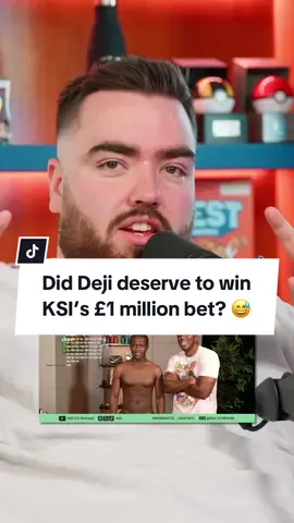 Did Deji deserve to win KSI’s £1 million bet? 😅 #WhatsGood #Miniminter #Randolph #Deji #KSI 