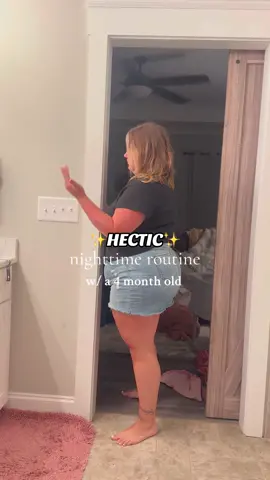 Kids will keep you on your toes🤣 #fyp #nighttimeroutine #nighttimeskincareroutine #newmomlife #MomsofTikTok 