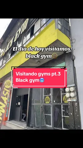 Hoy nos dimos una vuelta por black gym, muy buenas maquinas, ojo con el ambiente 👀#GymTok #gyp #paratii 