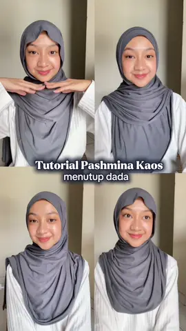 Membalas @Rai another pashmina kaos tuts 😋😋 hope it helpss🤩  #pashminatutorial #pashminakaos #pashmina #hijabstyle #hijabtutorial #fyp 