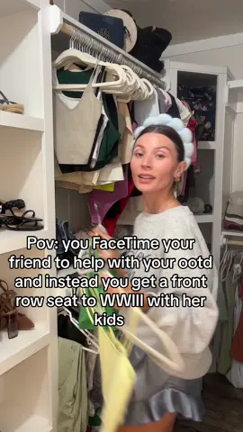 Just moms out here surviving 😂 #OOTD #facetime #friends #family #MomsofTikTok #foryou #funny #igotyou #creator #viral #children 