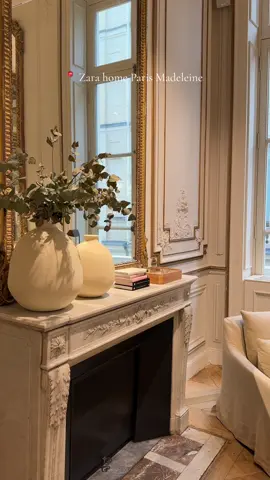 Le Zara Home de Madeleine c’est quelque chose 🤍✨ #zarahome #zara #paris #zaraparis #zarahometour #foryou #fyp #pourtoi #classique #haussmann #parisian #appartementtour #parisianapartment #appartement #appartementparisien 