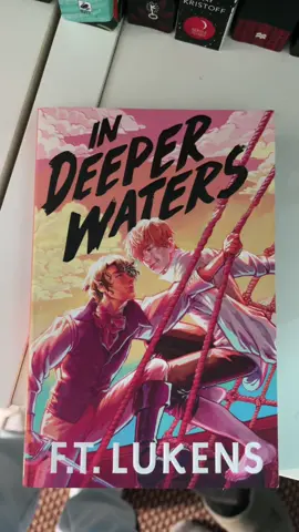 obsessed with the cover of this book #book #books #BookTok #read #reader #reading #reads #queer #gay #lgbtq #indeeperwaters #ftlukens #fantasy #queerbook #bookrec 