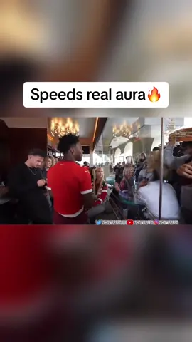 Speed shows his real aura🔥 #speed #fyp #aura