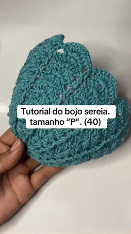 Tutorial Bojo sereia TAM.”P” (40) #crochet #crochetersoftiktok #viral #tutorial #artesanato #fypシ゚viral 