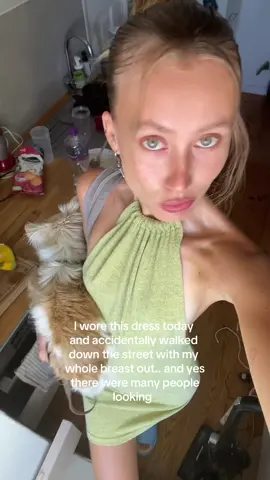 I thought people were starring at me because i look cute 🙂