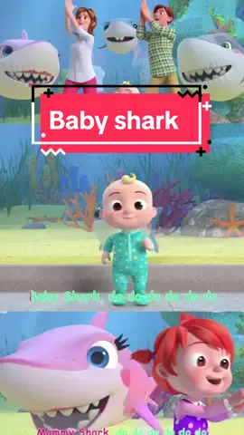 Baby shark// konten anak kecil  #padahariini #laguanakanak #ayobernyanyi #anime #kontenhiburan #cocomelon 