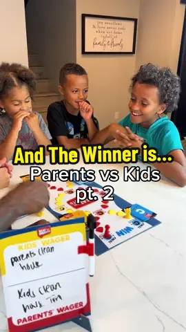 #kids will do anything to get out of #chores 😂🙅🏾‍♂️ @Carrie Young #family #games #competition #familyvlog #familythings #bigfamily #FamilyFun #familytime #couple #marriage #parents #marriedlife #fun #husbandwife #wholesome