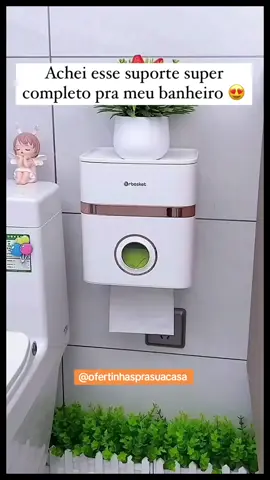 #acheinashopee #achadinhosdashopee #achadinhoshopee #achadinhosnashopee #suporte #suportedepapelhigienico #pratico #casapequena #apartamentopequeno #banheirodecorado #banheiro #itensparacasa #donadecasa #foryou #foryourpage #videoviral #fyy #querocomprar 