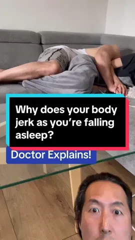 Why does your body jerk as you’re falling asleep? #hypnicjerk #sleep Video credit: @Barbie 