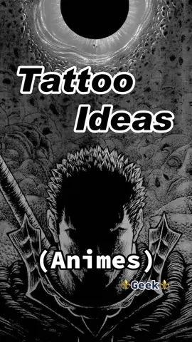 #tattoo #anime #otakutattoo #geektattoo #tattooideas 