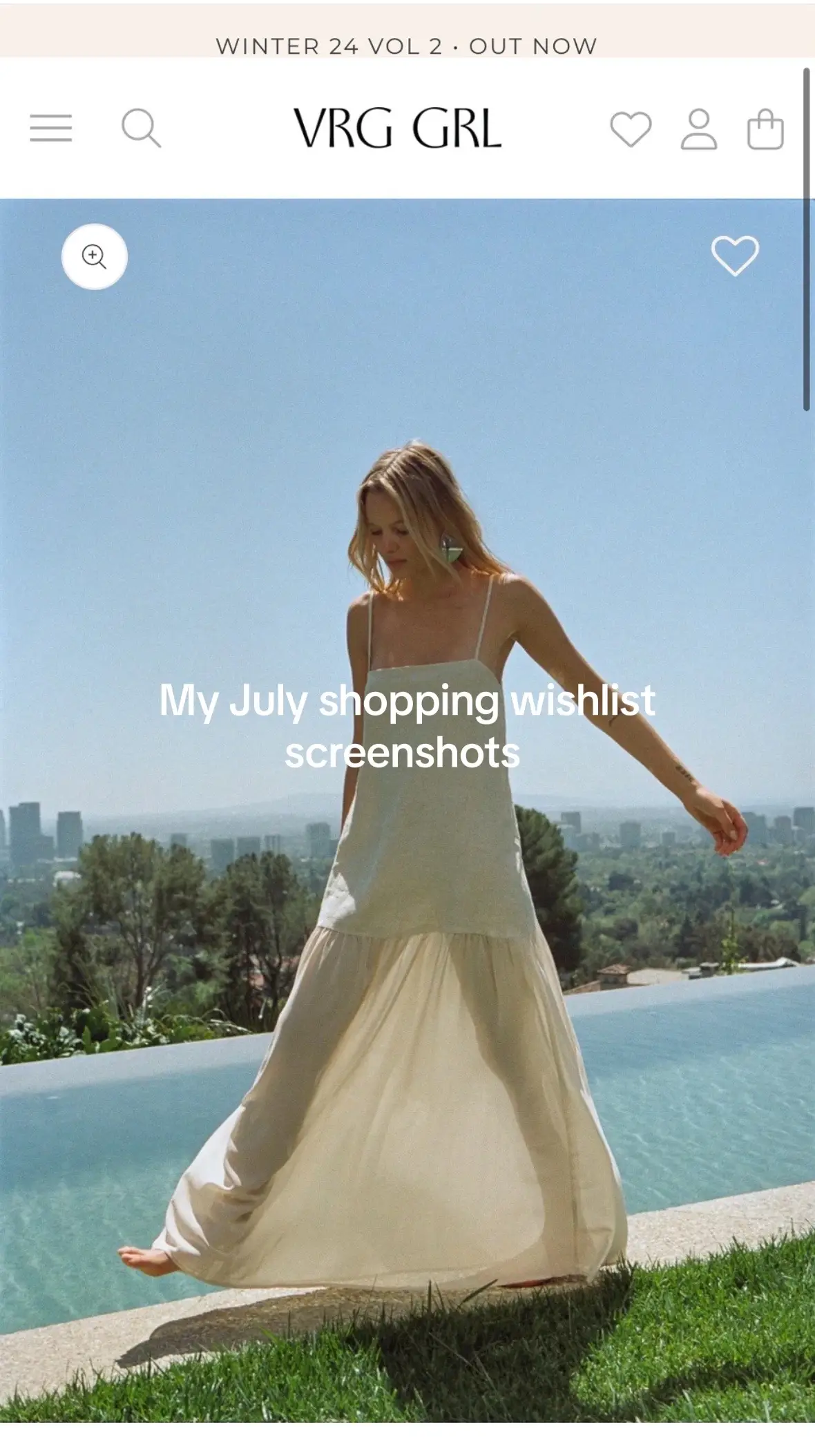 July/summer shopping wishlist 👀 