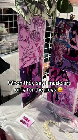 Such a cute interaction ya’ll 😭💕 #mydrawing #artist #artmerch #shop #fyp #foryou #retroanime 