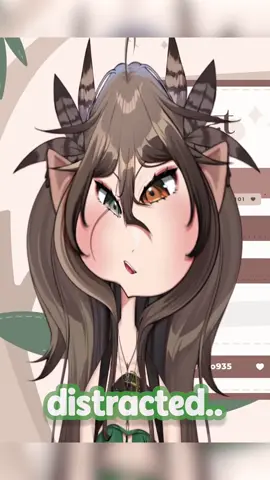 The easily distracted VTuber.. #vtuber #vtubestudio #vtuberen #envtuber #vtubermemes #vtuberclips 