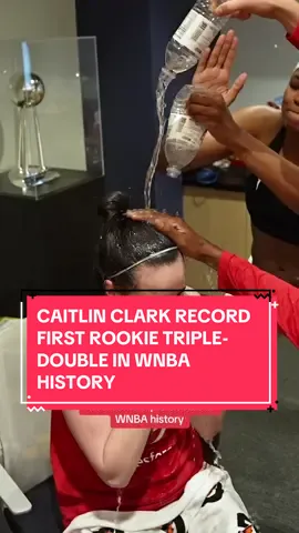@Caitlin Clark is HER! #WNBA #indianafever #indiana #basketball #caitlinclark #womensbasketball #record 