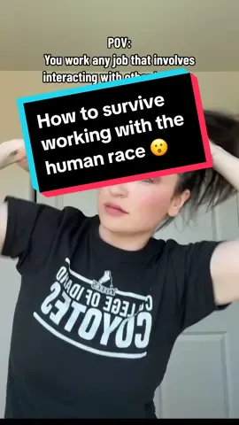 If you dont sing this chant before having to work with any human, we aren’t the same. #customerservicebelike #customerserviceproblems #humans #breatheinbreatheout #relatable 