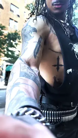 hot as shiiit outside👿 #nyc #metalhead #blackmetal #goth #altfashion #fyp #foryou