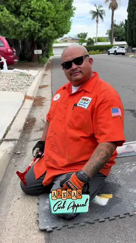 #asmr #curbpainters #arenascurbappeal #foryoupagechallenge #viral #curbpainting #satisfyingvideo #goviral #asmrsounds #addressnumber #usa #beach 