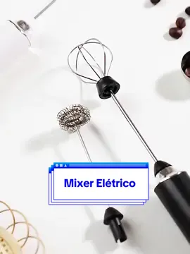 Mixer Batedor Misturador Elétrico para Bebidas Leite Café Ovos. Link nos comentários 🛒🛍️❤️ #fyp #shopee #achadinhosdashopee 