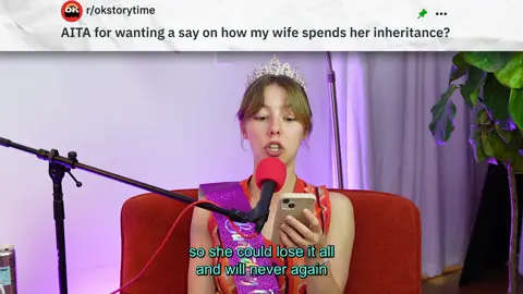 AITA for wanting a say on how my wife spends her inheritance? #reddit #redditstories #redditreadings #reddit_tiktok 