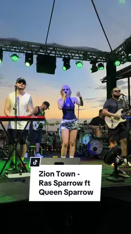 Zion Town - @Ras Sparrow ft Queen Sparrow #coversleones #covers #coversong #song #reggae #reggaemusic #sunsetlover #sunset #aovivo 