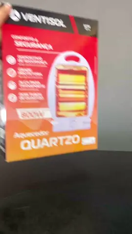 Aquecedor de ambientes 800 watts a quartzo - AQ - Ventisol Elétrico Portátil Branco https://shope.ee/8UmsxKCU2 #frio #inverno #aquecedor 