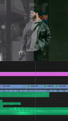 Melbourne on the timeline 📈 Presets, LUTs, SFX #videoediting #premierepro #colorgrading