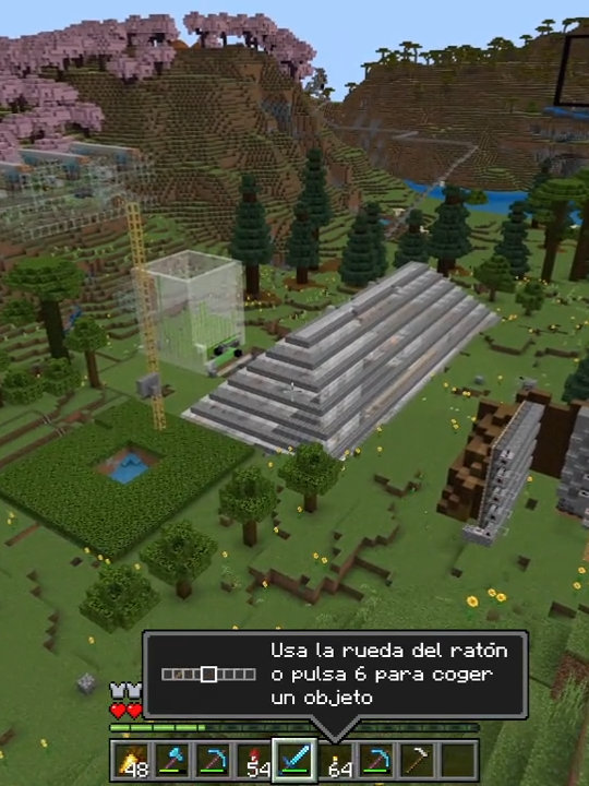 Avance de mi Almacenamiento automatico MInecraft Bedrock #minecraftbedrock #minecrafthacks #juegos #tiktok #videosvirales