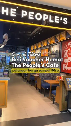 The People’s cafe hack! Cara jajan biar makin hemat nih.. #JelajahLiburan #foodfestontiktok #jelajahjakarta #ttpetualangnewbie #ttpetualangmaster #ttpetualangpro #ttlslevelup #ttlocalservice #festivalminumandingin 