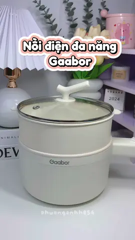Có em nồi này tiết kiệm được không gian bếp ở nhà nè😊 #noidiendanang #gaabor #nauan #giadungtienich #unboxing #review #xuhuong #vairal 