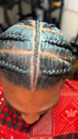 3 braid design  #clientrequest #foryoupage #beforeandafter #hairstyle #hairtrim #kenraprofessional #blowdry #losangelesbarber #barbershopconnect 