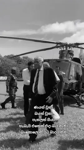 දැන් වීරකතා කියන හුඟක් අය එදා පැනල ගියා..👍 #ranilwickremesingh #OnlyRanilCan #fyp #foryou #fypシ゚viral #viralvideo 