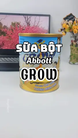 Sữa Abbott Grow hươu cao cổ giàu canxi và dinh dưỡng #abbott #grow #suabot #milk #baby #MomsofTikTok #hongkhuect 