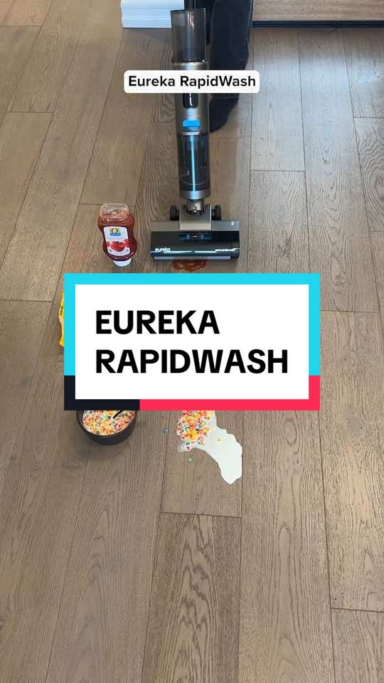 What do you think? 🤔👀 Use code 20RAPIDWASH for $20 off from 6/18-7/14 #EurekaRapidWash #EurekaFloorWasher #EurekaVacuumMop#EurekaWetDryVacuumMop #EurekaVacuum #AIlWashedInOneGo #CleanTok #Home #Tech #mop #vacuum #CleanTok #amazonfinds #amazon #shopping #tiktokmademebuyit
