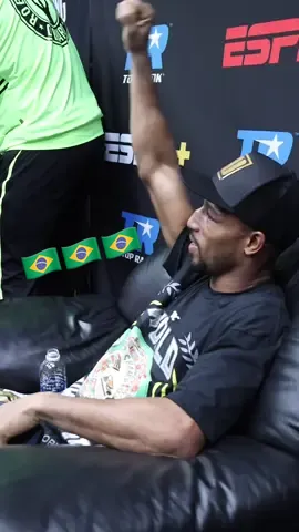 Robson celebrates his upset W 🙏🇧🇷 #robsonconceicao #boxeo #brazil 