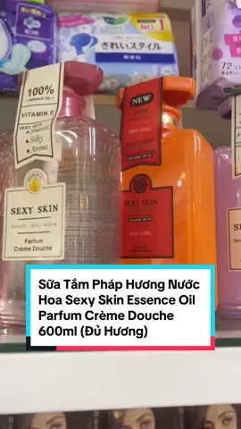 Sữa Tắm Pháp Hương Nước Hoa Sexy Skin Essence Oil Parfum Crème Douche 600ml (Đủ Hương)##xuhuongtiktok##suatam##tuyenleeshop