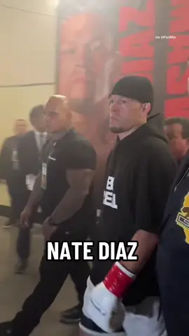 The crowd in LA was going crazy for Nate and Jorge 🗣️ #DiazMasvidal (via @fanmio)  #NateDiaz #Boxing #JorgeMasvidal #mma 