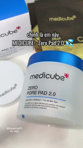 Toner pad yêu thích dạo gần đây của tui @medicube Việt Nam  #medicubevn #medicubetonerpad #kbeauty #tonerpad #goclamdep #fyp 