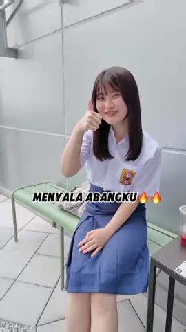 Menyala abangku!🔥 #nanako #indonesia #jepang #menyalaabangku 