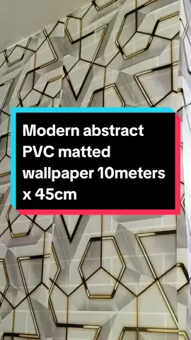 mga mare super shalaa nitong modern abstract PVC matted wallpaper, 10meters x 45cm Adhesive waterproof.💯 check out na mga mare.😍💯 #tiktokaffiliate  #support_me  #fyppppppppppppppppppppppp #fypシ゚viral  #viralvideo  #affiliate  #tiktok  #acekingwallpaper 