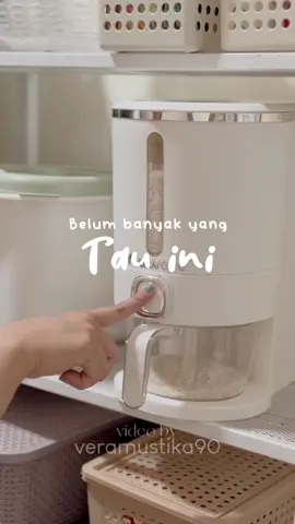 Estetik banget kaaan #tempatberas #tempatpisau #dapurestetik #dapurminimalis #promoguncang77 