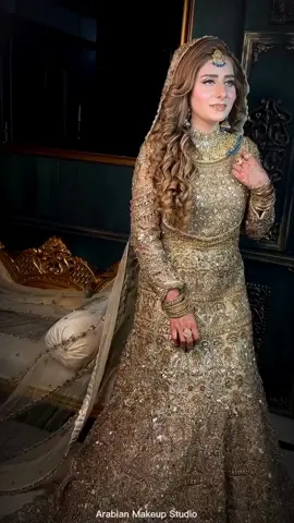 Principle Artist Walima Bride✨ Book your Big Day with us and avail flat 10% discount on all makeover packages. ⭕ For Booking/Inquiry:     Contact on Instagram ✅     ✅ Address: 21D Dastgeer Road Opposite Pakistan Foundation School Satellite Towns Gujranwala#arabianmakeupstudio #salon #foryou #viral #gujranwala 