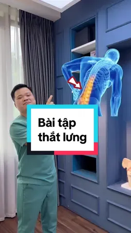 Khoẻ vùng thắt lưng mà không cần hỗ trợ. Mọi người tập theo và để lại cảm nhận bên dưới nhé! #vungocson #drson #theanh28 