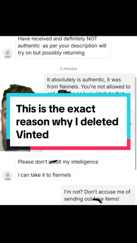 there is just so much hassle and drama on vinted i cannot be dealing with it 😂