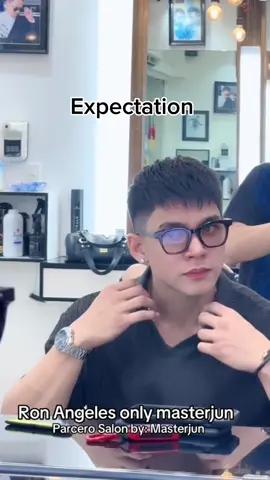 New Haircut #frenchcrophaircut  #expectationvreality 