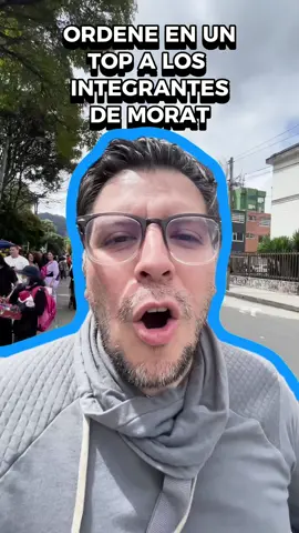Ordene en un top a cada integrante de Morat, ¿quién ganará? #morat #moratbanda #concierto #moratfans #martinvargas #simonvargas #juanpablovillamil #juanpabloisaza 