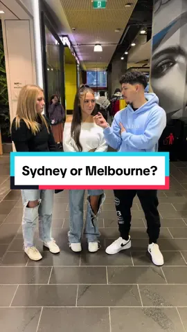 Sydney or Melbourne? #fypシ #viral #whatsbetter #australia #sydneyormelbourne #cities #trivia 