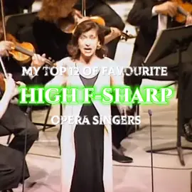 Some of my fav soprano high F-sharp aka F#6 notes #opera #singer 
